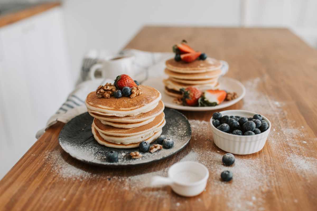 pancake poche calorie colazione